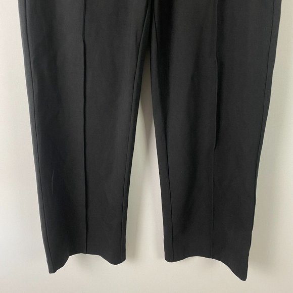 Everlane The Wide Leg Dream Pant Black Size Medium Pull On Drawstring - Picture 3 of 9